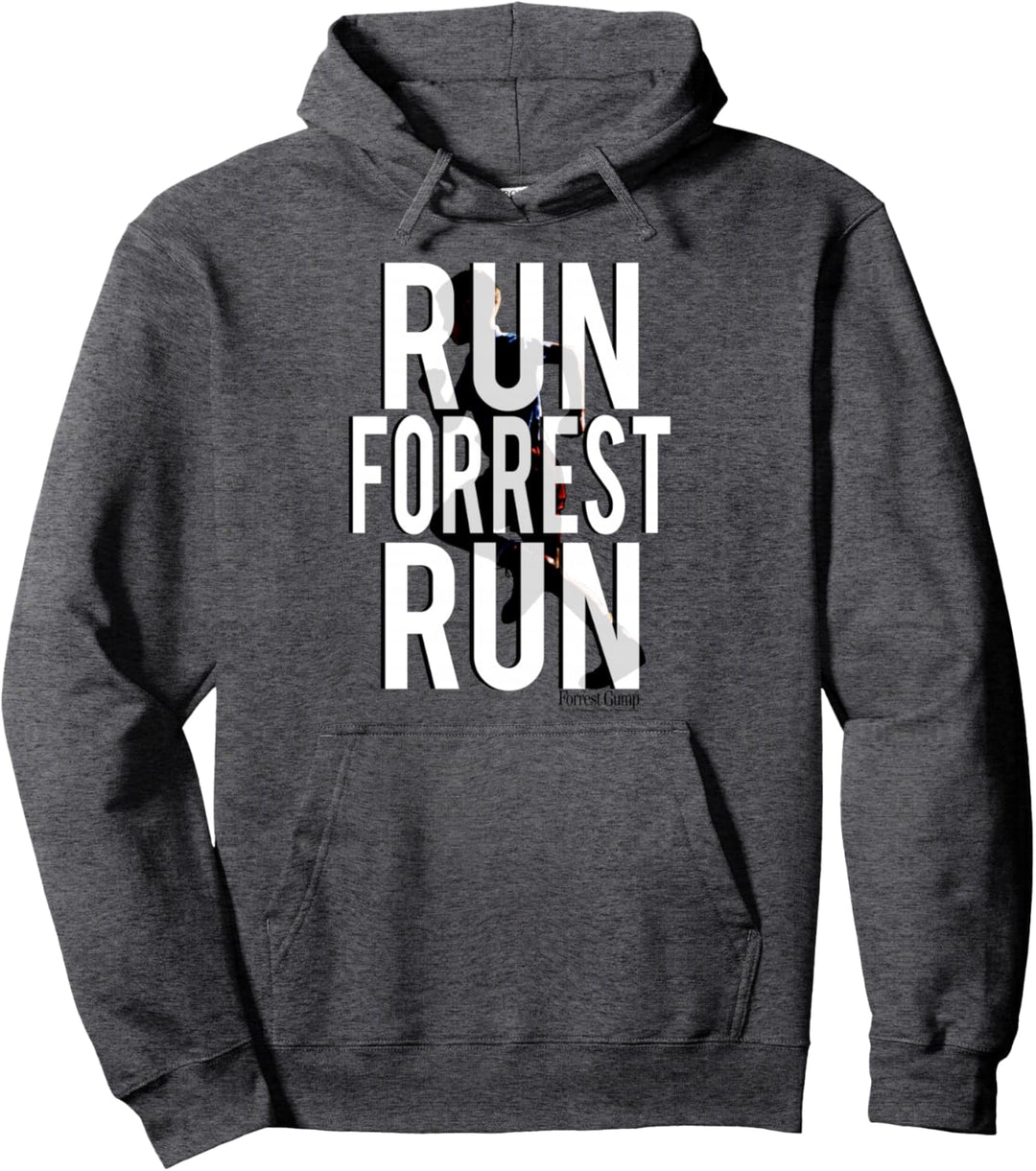 Forrest Gump Run Forrest Run Silhouette Pullover Hoodie