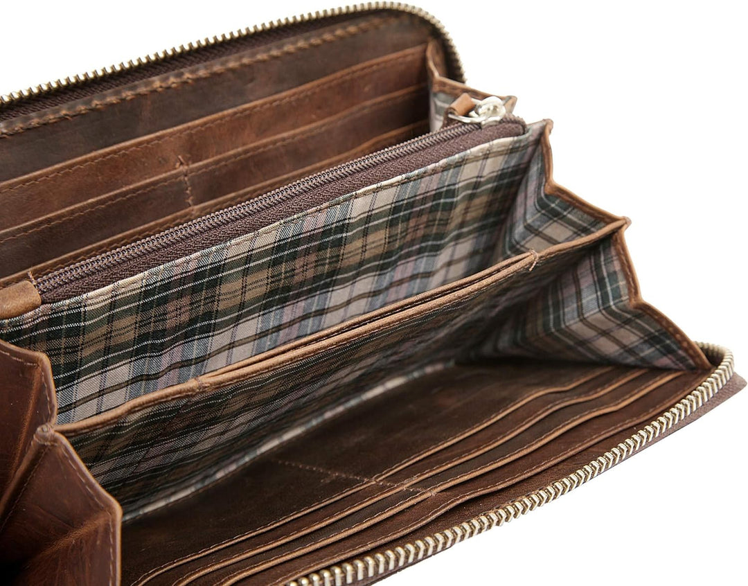 Harold's Saddle Geldbörse Leder 19 cm