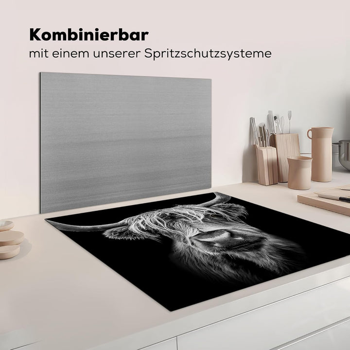 Herdabdeckplatte Einteilig Induktionsmatte Küche Abdeckung Ceranfeld Herd Abdeckplatte Vinyl Matte A