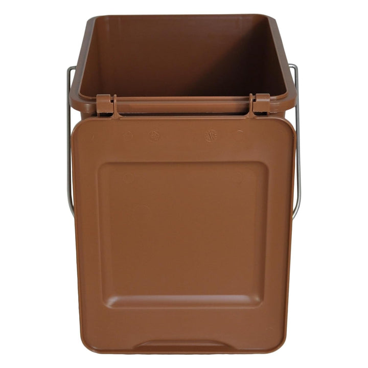 Sulo 2 x Bio Boy Müllbehälter für Küche und Garten 10 Liter im Set braun BIOABFALL