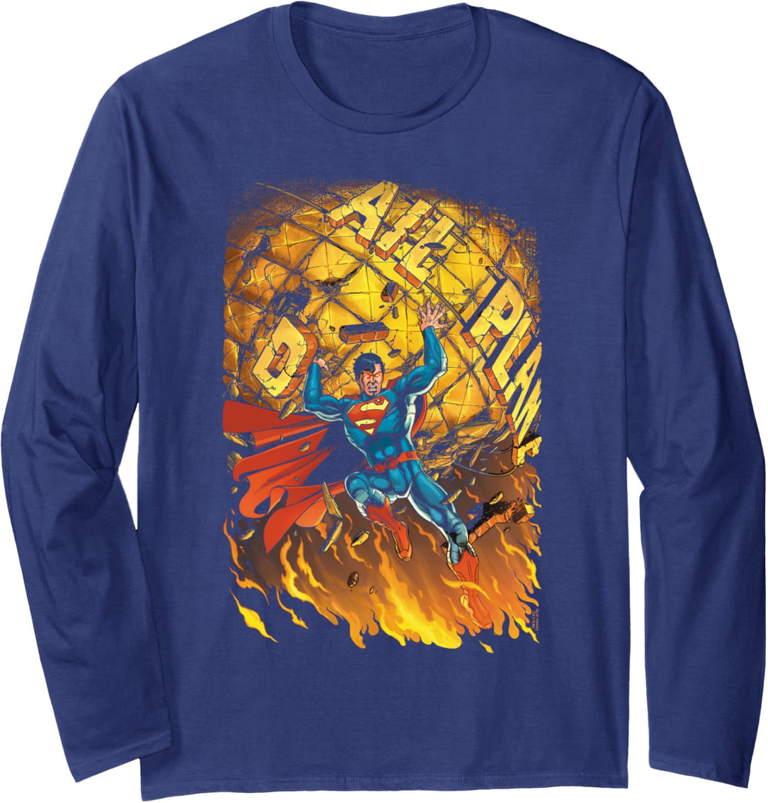 Superman #1 Comics Langarmshirt