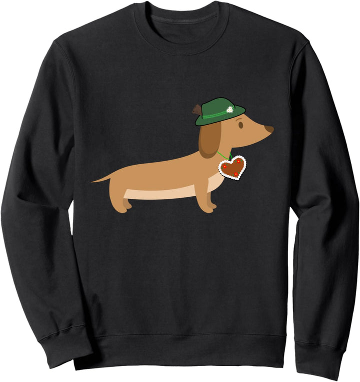 Lustiges Bayern Dackel Trachten Wiesn Dachshund Sweatshirt