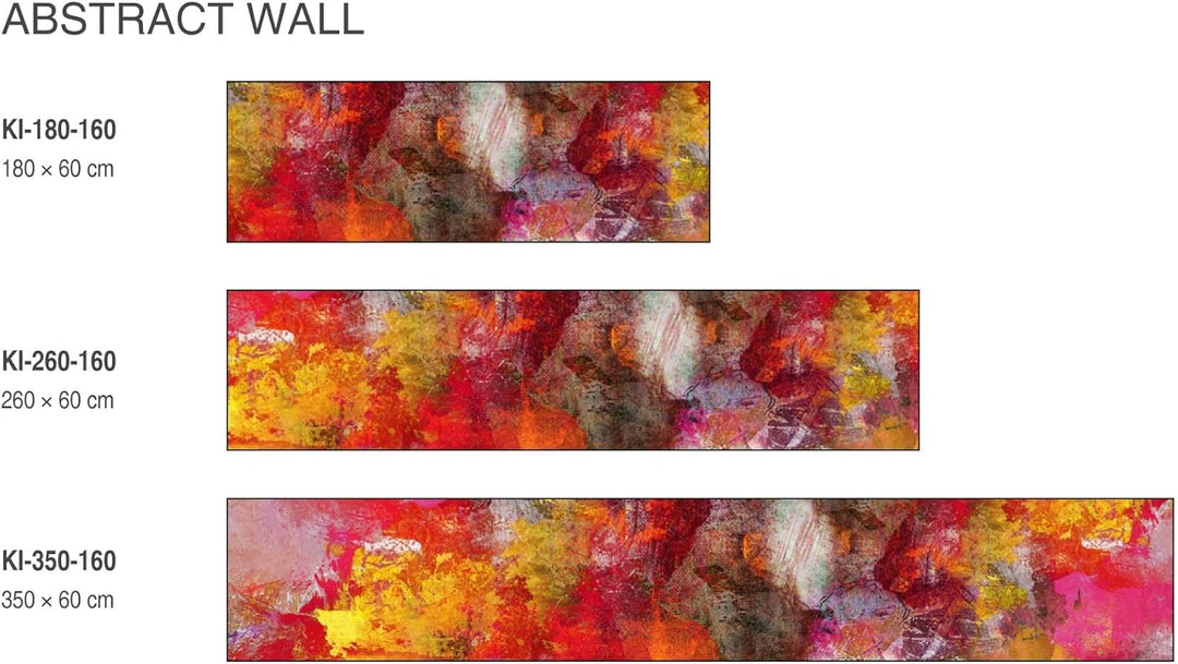 DIMEX Küchenrückwand Folie Selbstklebend ABSTRAKTE Bunte TEXTUR 260 x 60 cm | Klebefolie - Dekofolie