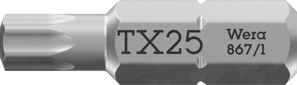 Wera 05135926001 KK W 1 Kraftform Kompakt W1 Wartung, 1/4" x 10 mm, Werkzeug-Set, 35-teilig Schwarz