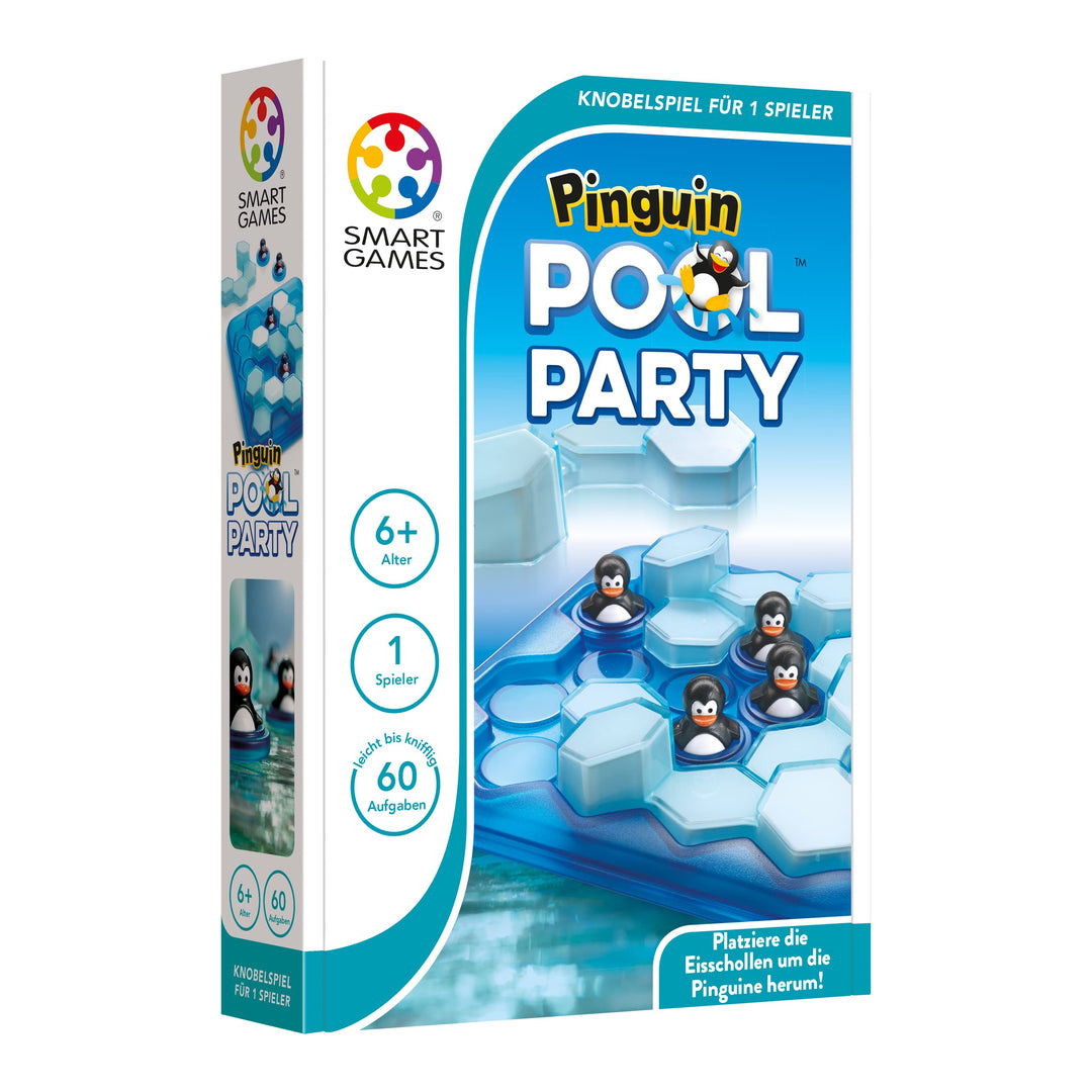 SMART Toys and Games GmbH SG431DE Pinguin Pool Party, bunt Single, Single