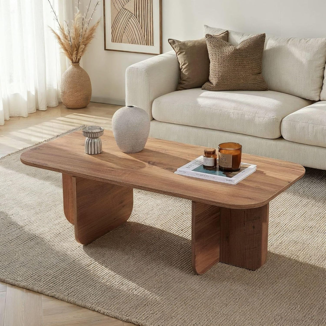 Stilvoller Couchtisch, Atlantic Pine, 120 x 60 x 41 cm | 100% melaminbeschichtete Spanplatte, 18 mm