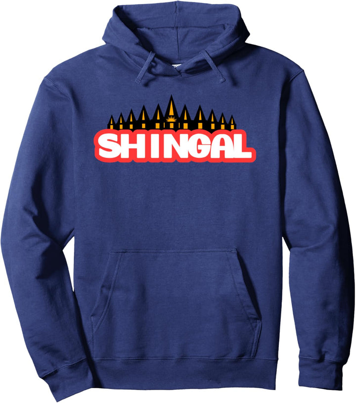 Shingal Sinjar Mountains Irak with Lalish Shengali Pullover Hoodie