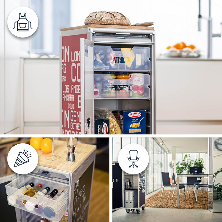 Flugzeugtrolley Einschub Kunststoff (Atlas) Schublade, Schubkasten, Drawer, Zubehör für Airline Trol