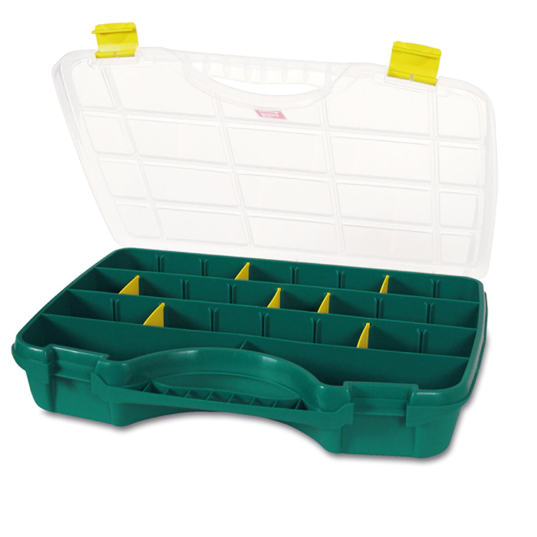 Tayg 024009 Etui mit beweglichen Trennwänden Nr Sortimentskasten 24-26/460 x 350 x 81 mm/bis zu 26 F