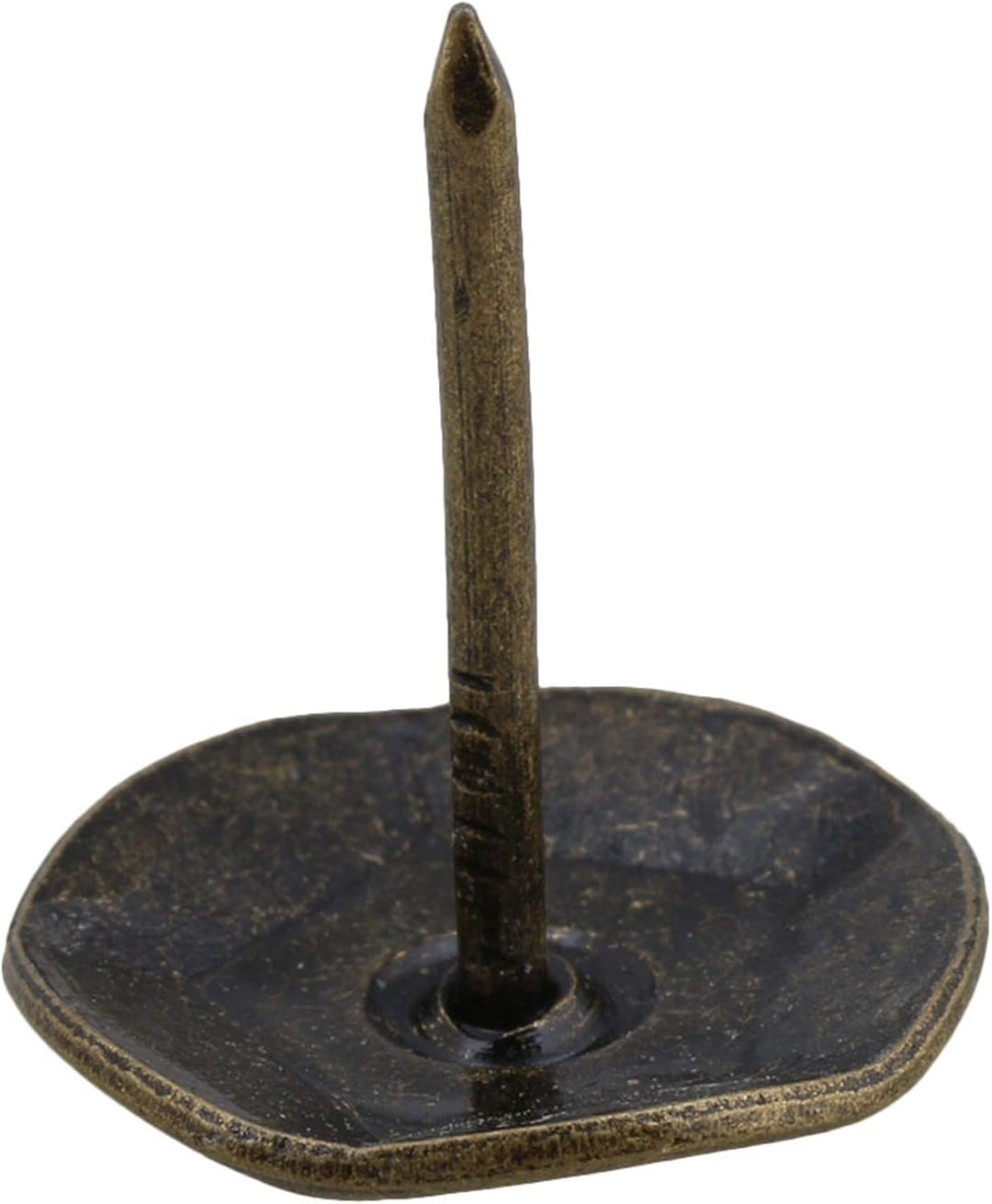 Yibuy Möbelnägel, 23 x 20 mm, bronzefarben, 50 Stück