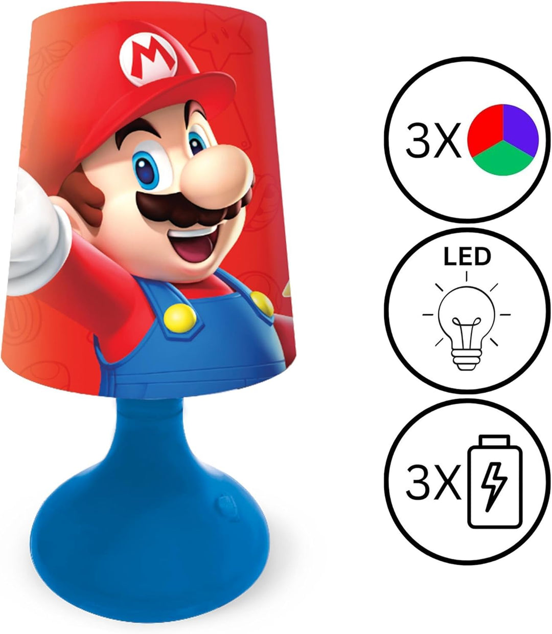 Lexibook - Nachttischlampe Nintendo - MLT10NILXB