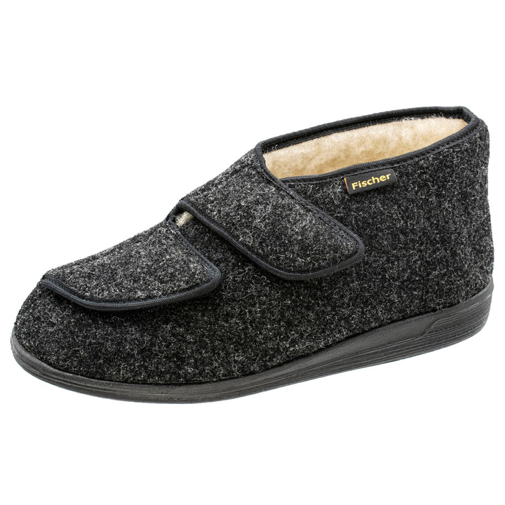 Fischer Markenschuh Herren Frank Hohe Hausschuhe, 40 EU