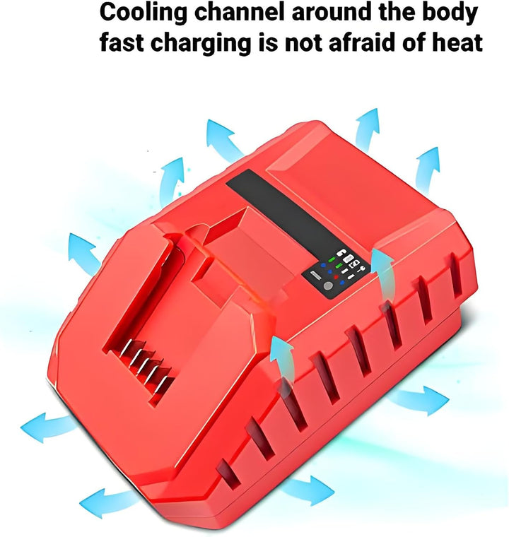 Akkuladegerät 100‑240V Akkuladegerät Tragbares Ersatzladegerät Elektrowerkzeugzubehör für Hilti 12V