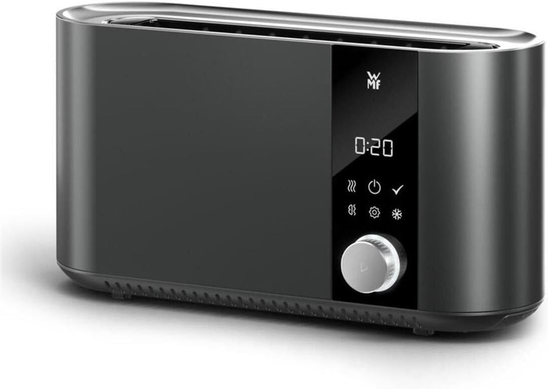 WMF Master Toaster Langschlitz motorisiert, Toaster 2 Scheiben, XXL-Toast, automatische Brotzentrier