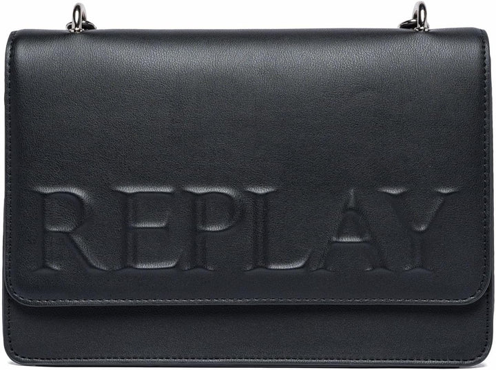 Replay Damen Umhängetasche Klein Black 098, Black 098
