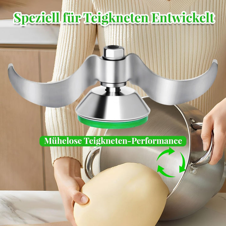 Hossom Teigmesser für Thermomix TM6/ TM5, Ersatzteile für Thermomix Messer, Edelstahl Teigmischmesse