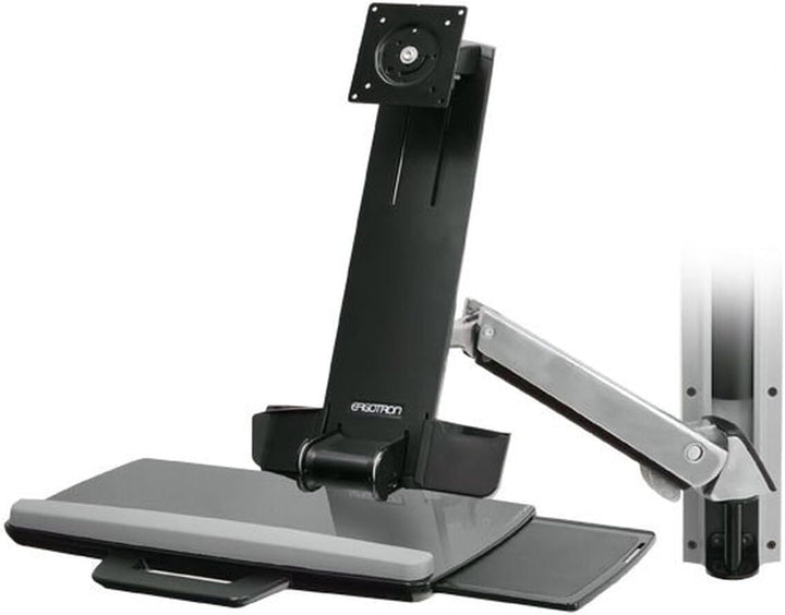 Ergotron StyleView Sit-Stand Combo Arm bis 61 cm Aluminium, 45-266-026