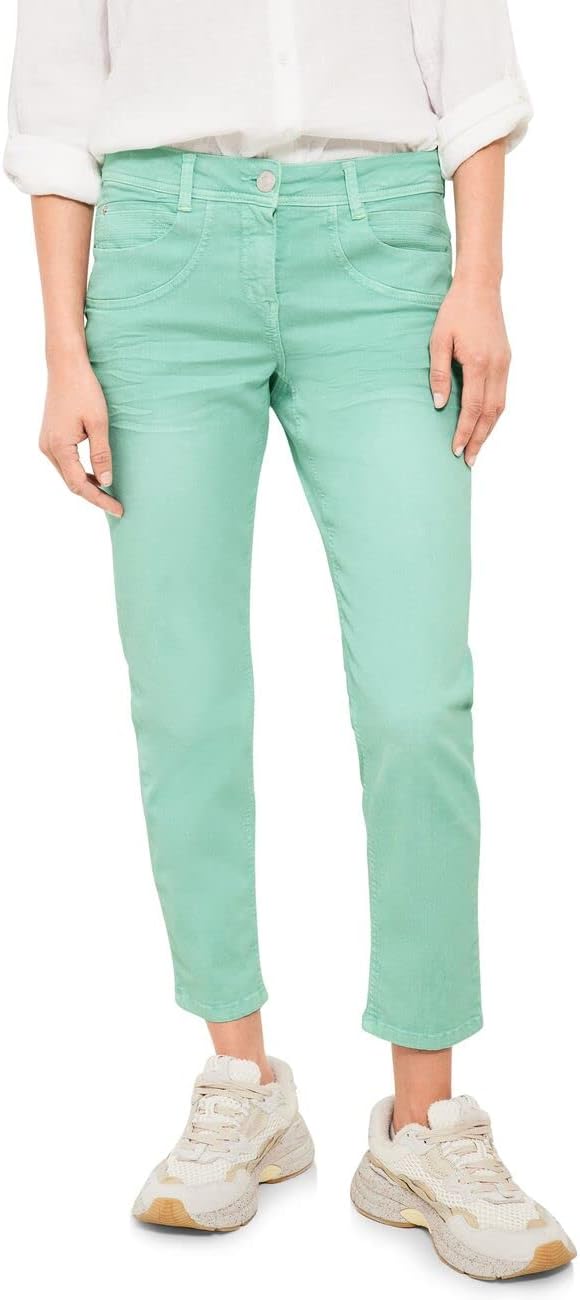 Cecil Damen Jeanshose Tapered 26W / 30L Clary Mint, 26W / 30L Clary Mint