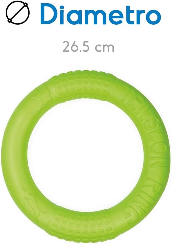 Record Spielzeug Schwimmring für Hunde aus Eva Material. Robust und widerstandsfähig; ideal für Spie