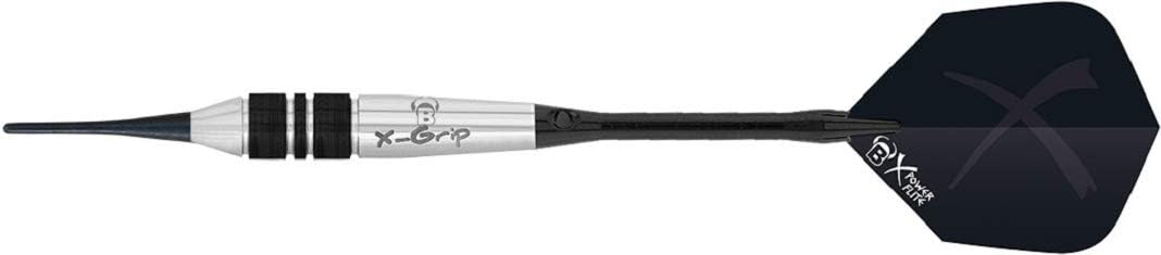 X-Grip Soft Dart. Die neuste Micro Laser Technologie perfektioniert diesen 90 % Tungsten Barrel. 7 V