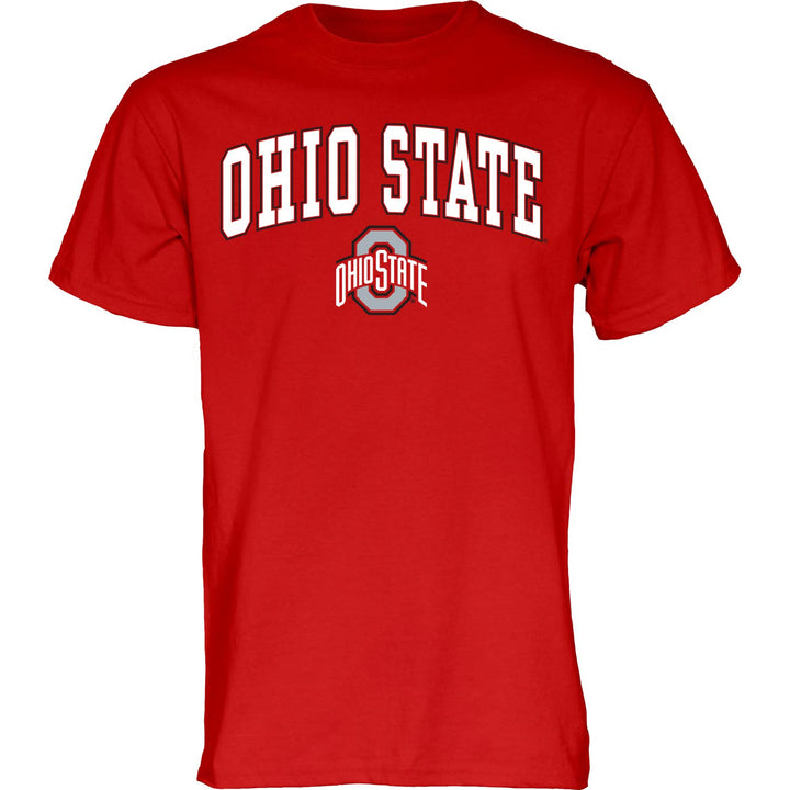 Blue 84 Herren-T-Shirt, grau, gewölbt Ohio State Buckeyes XXL Ohio State Buckeyes Red, Ohio State Bu