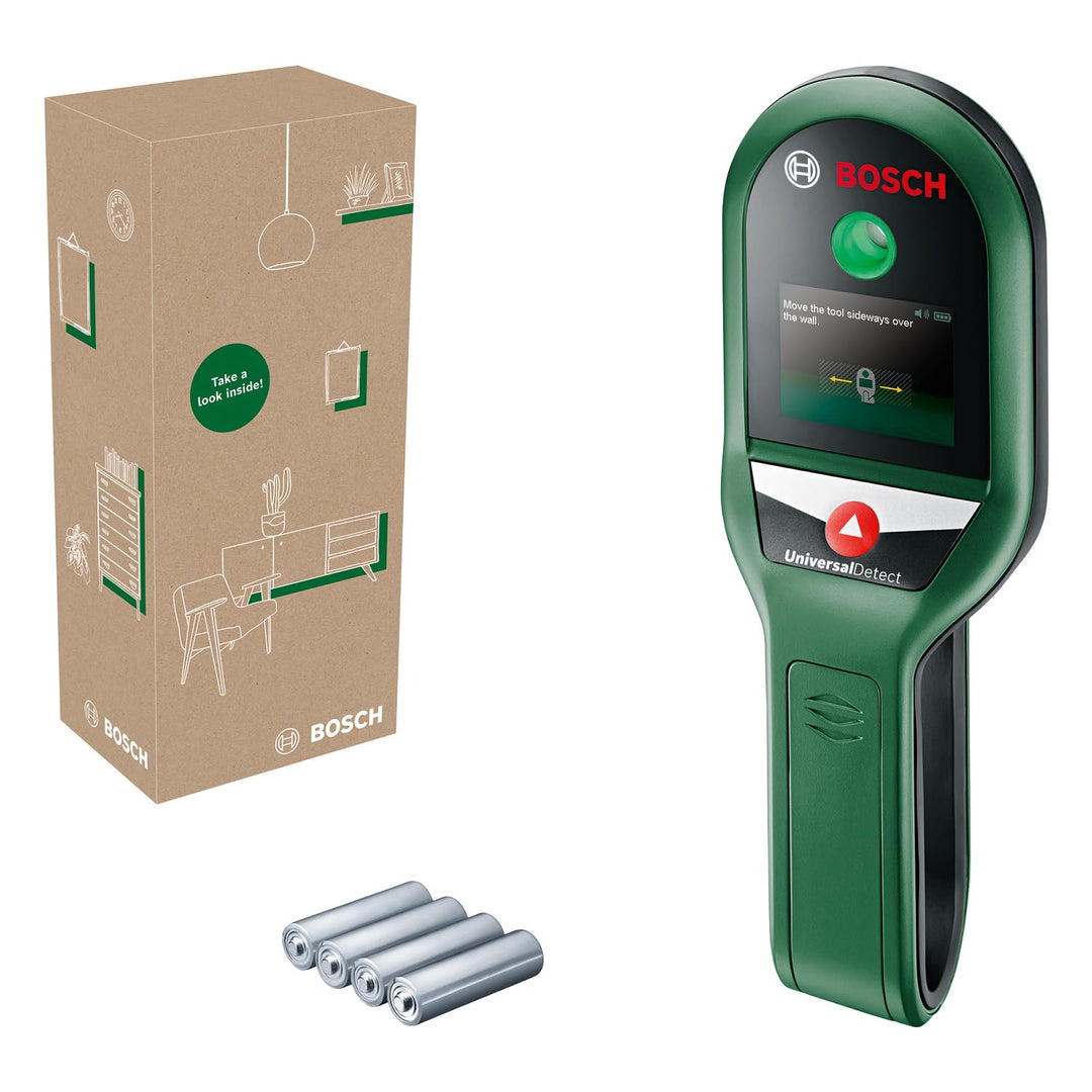 Bosch Ortungsgerät UniveralDetect (Schritt-für-Schritt Display Anleitung für einfache Bedienung, Lei