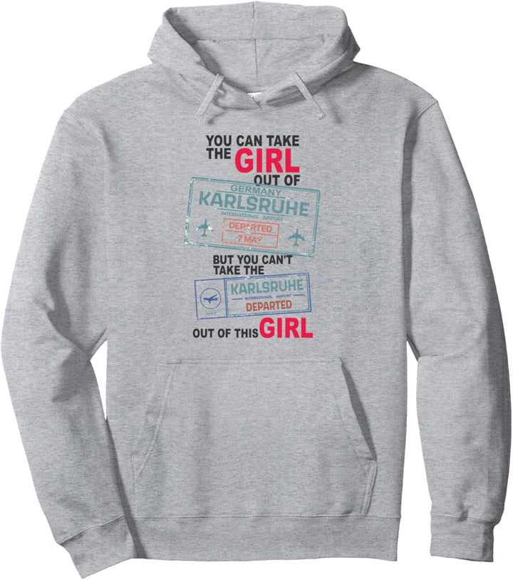 Stolzes Mädchen aus Karlsruhe - Stolze Frau aus Karlsruhe Pullover Hoodie
