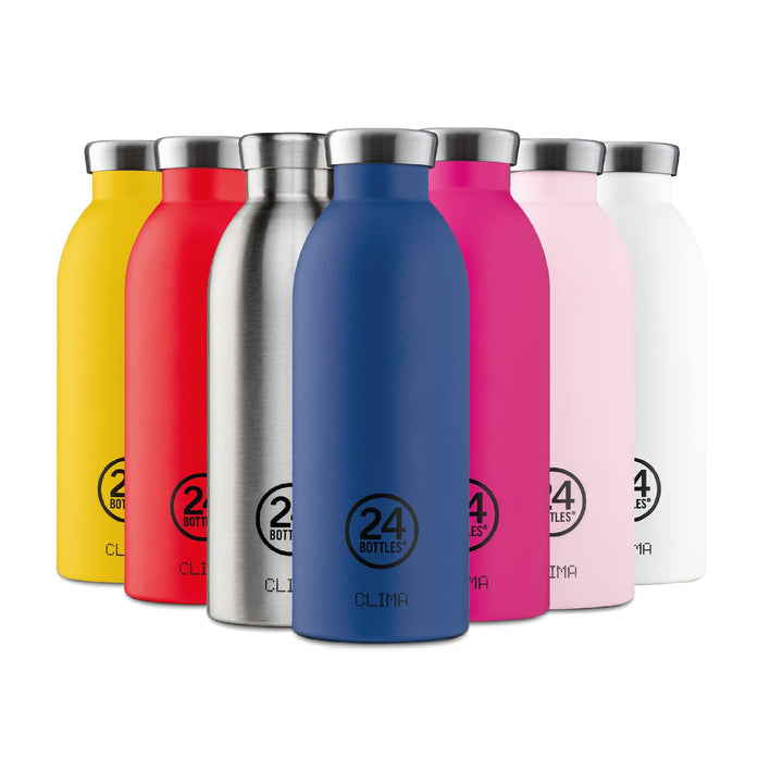 24BOTTLES Clima - Trinkflasche 330ml, Thermosflasche 24h Cold und 12h Hot, Wasserflasche 100% Versie