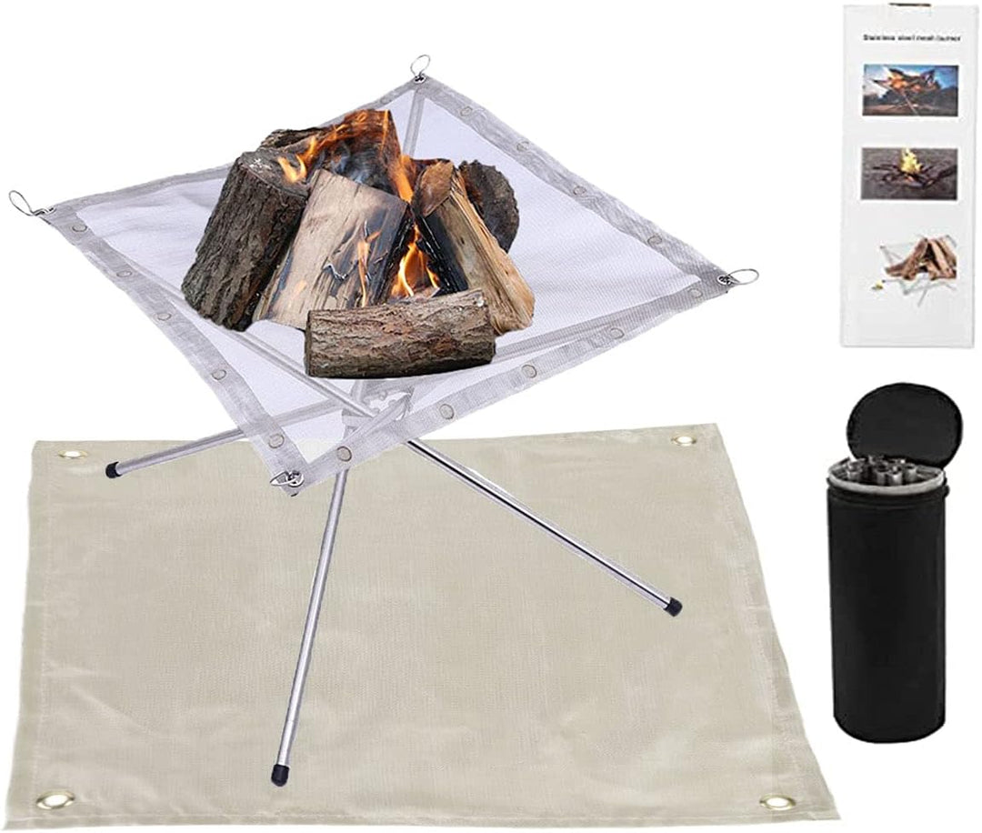 Tragbare Outdoor Camping Feuerstelle Matte Faltbare Hitzebeständige Matte für Outdoor Feuerstellen C