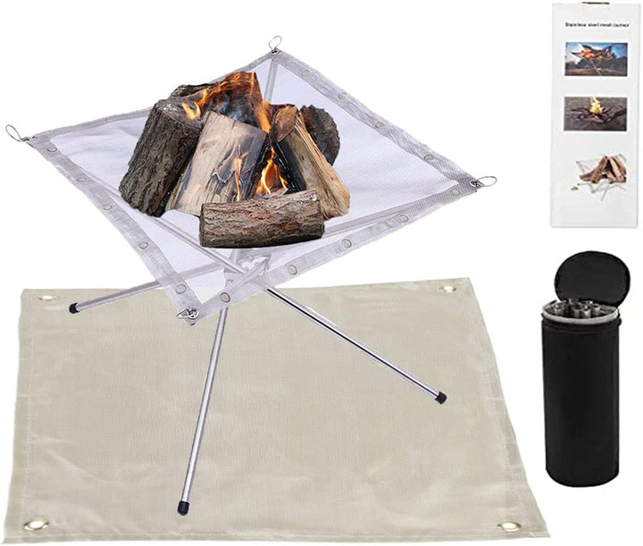 Tragbare Outdoor Camping Feuerstelle Matte Faltbare Hitzebeständige Matte für Outdoor Feuerstellen C