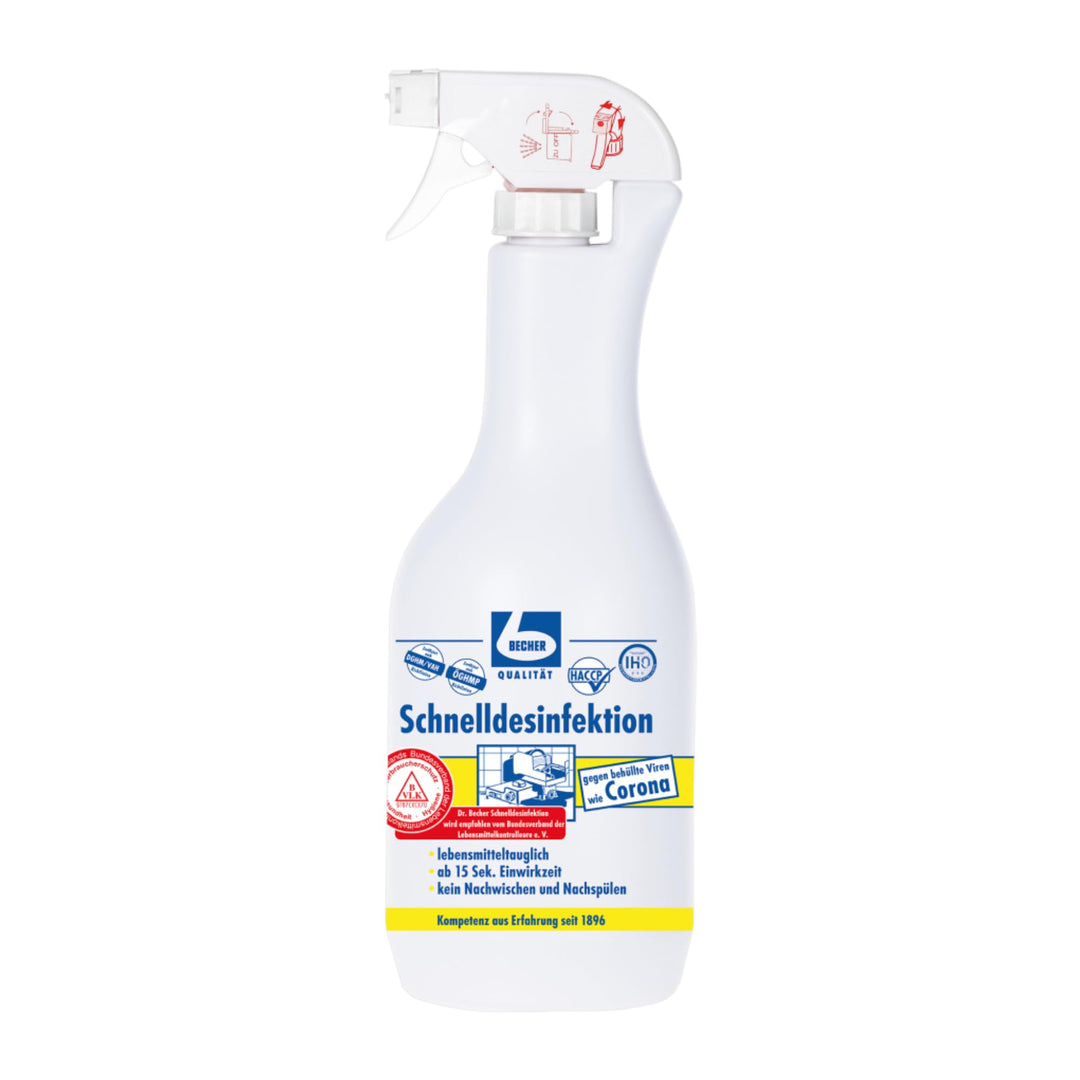 Dr. Becher Schnelldesinfektion, 5x1lt