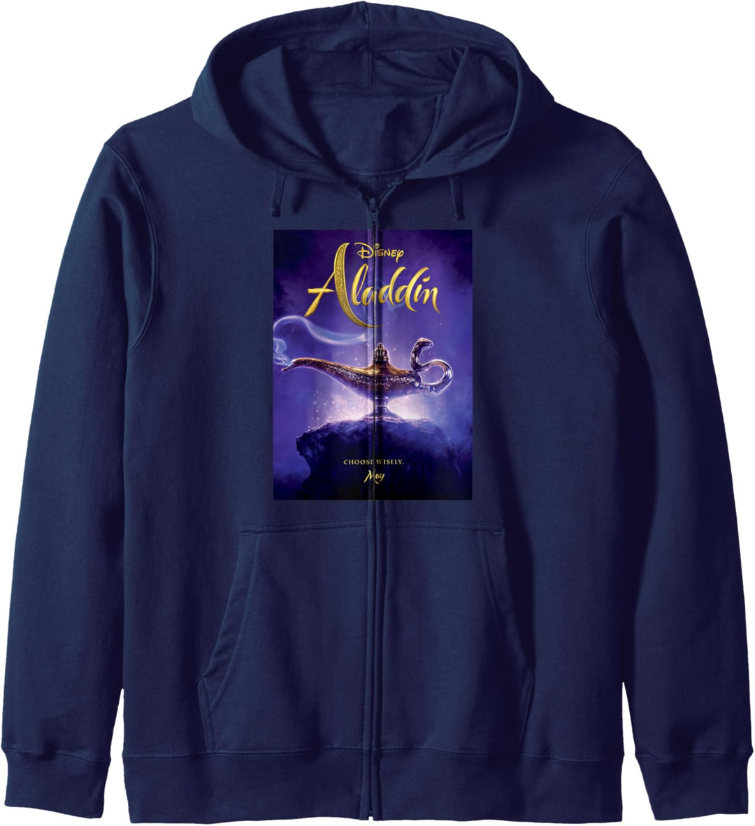 Disney Aladdin Poster Logo Genie Lamp Kapuzenjacke