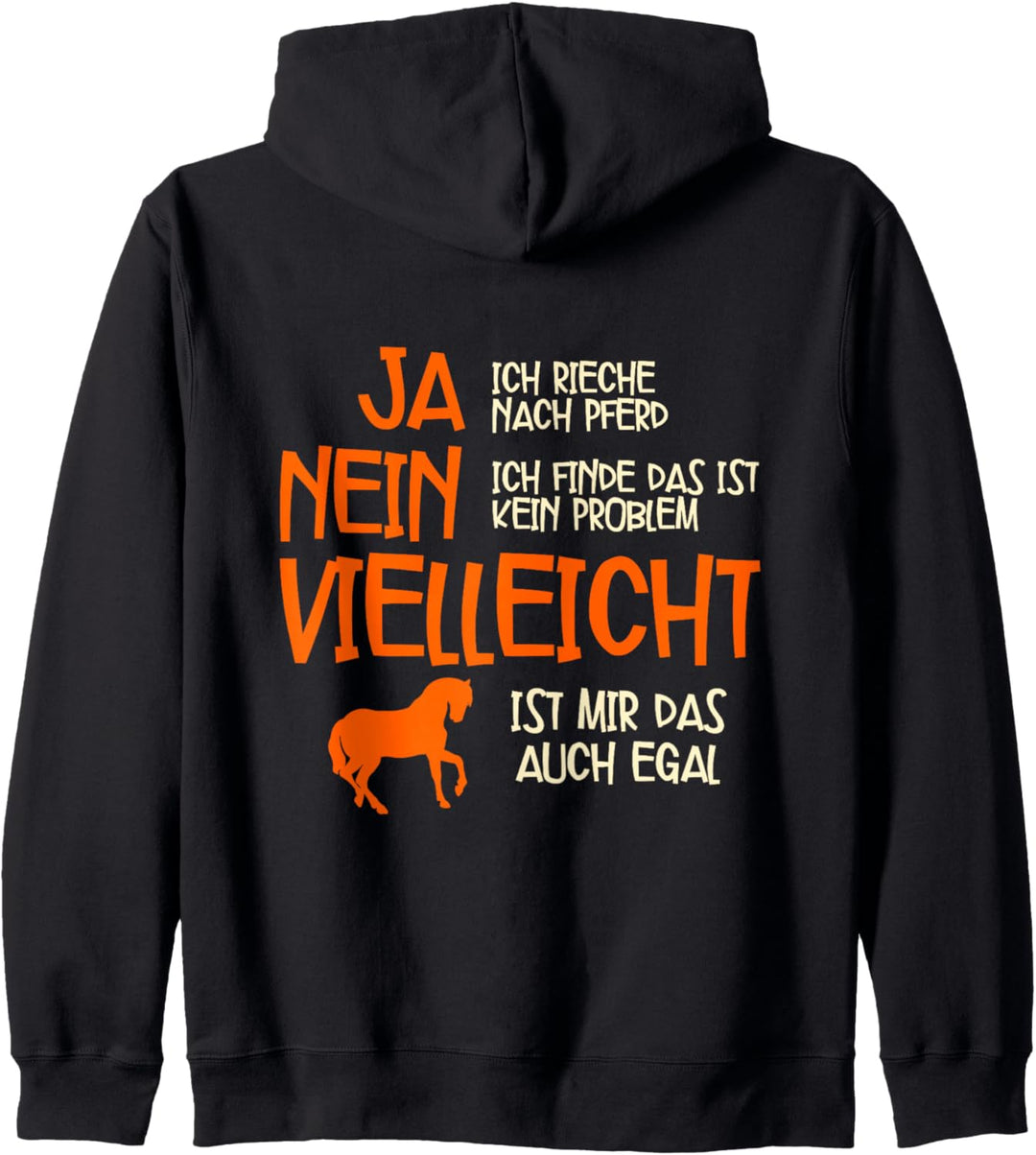Ja Ich Rieche Nach Pferd Pferde Kapuzenjacke