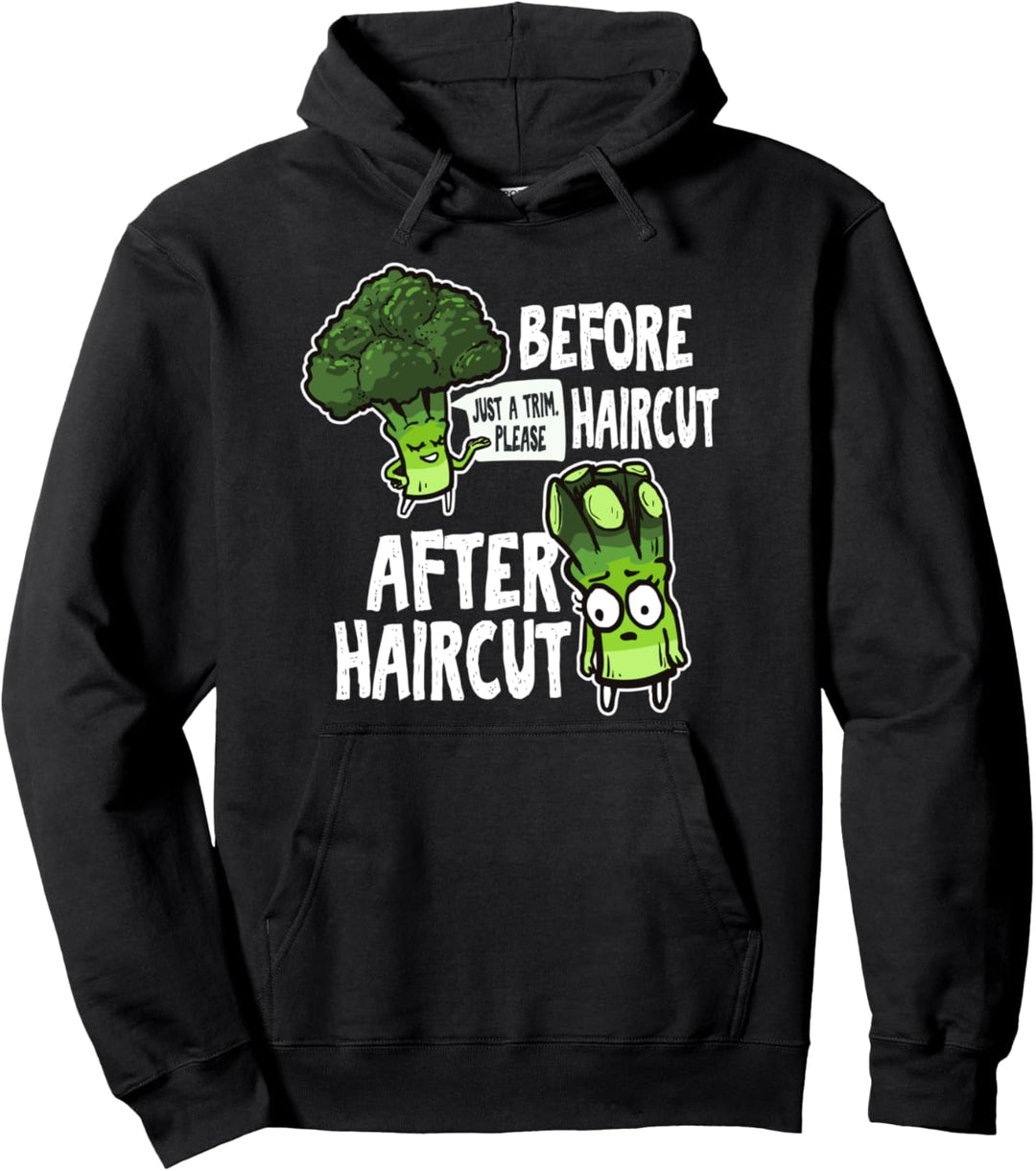 Lustiges Haarschnitt Haare Schneiden Geschenk Friseur Meme Pullover Hoodie