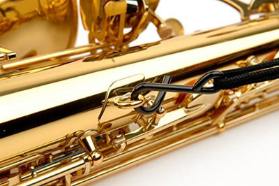 RICO SJA12 Saxophongurt für Sopran- und Altsaxophon, gepolstert, Metallhaken Metal Hook Soprano/Alto