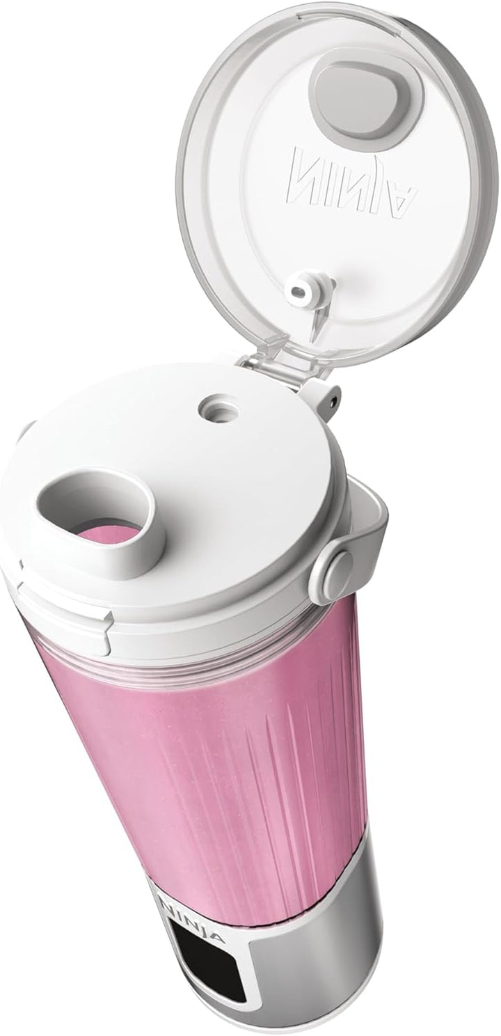 Ninja BC151WH Blast tragbarer Mixer, kabellos, 530 ml Gefäss, persönlicher Mixer für Shakes und Smoo