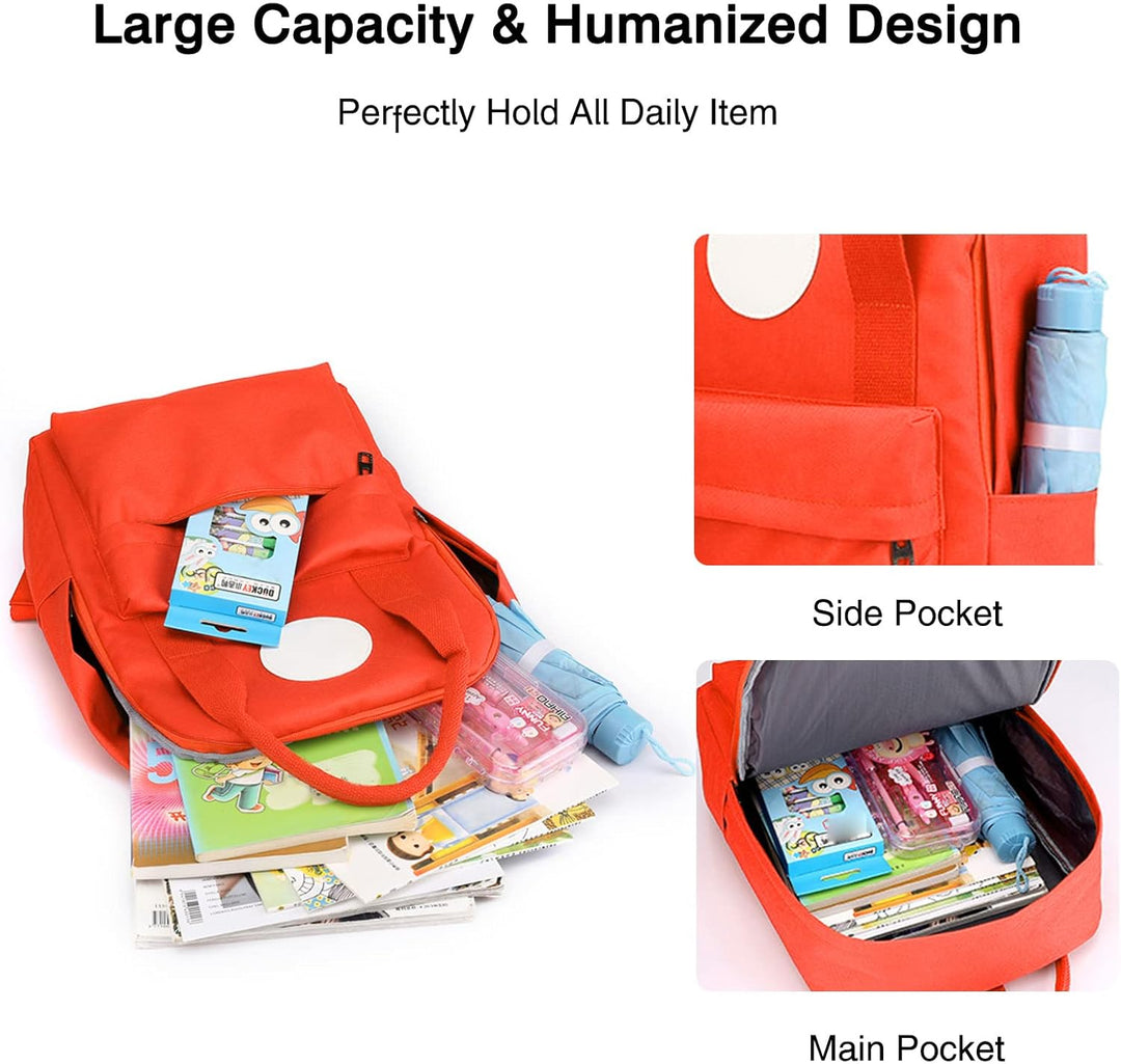 FANDARE Kinderrucksack Schulranzen Schultaschen Jungen Mädchen Schulrucksack Jugendliche Schultasche
