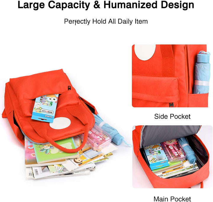 FANDARE Kinderrucksack Schulranzen Schultaschen Jungen Mädchen Schulrucksack Jugendliche Schultasche