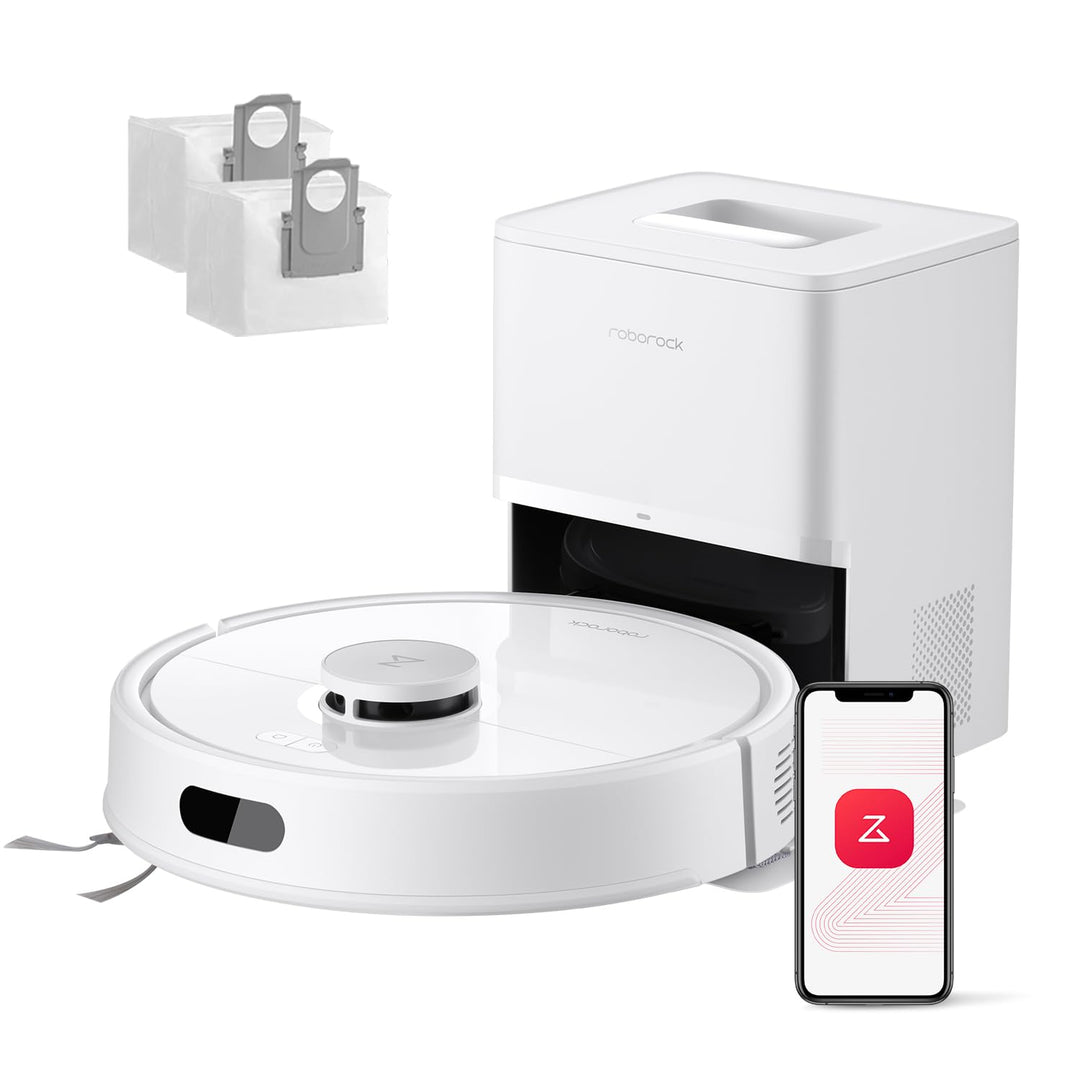 roborock Q7 L5+ Set Saugroboter mit Wischfunktion Absaugstation, verbessert von Q5 Pro+, Dual Anti-T