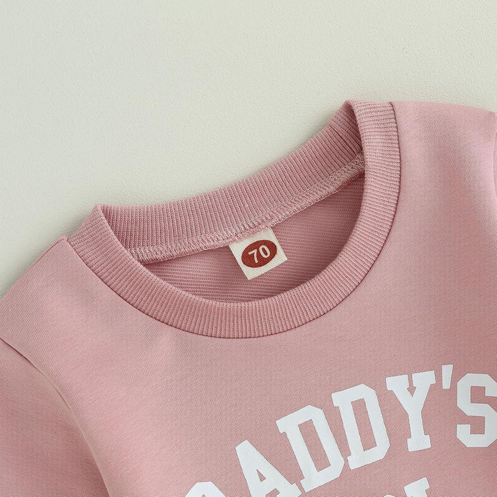 Geagodelia Baby Mädchen Kleidung Outfit Babykleidung Set Langarmshirt Sweatshirt + Hose Neugeborene