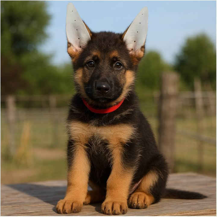 2 x Schaumstoff-Ohr-Ausrichtungsstäbe für Hunde Malinois, Deutscher Schäferhund, Dobermann – weich,