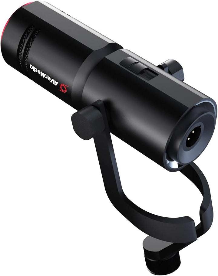 AverMedia Live Streamer MIC 330 - Dynamisches XLR Mikrofon für Content Creator - Geeignet für Live-S