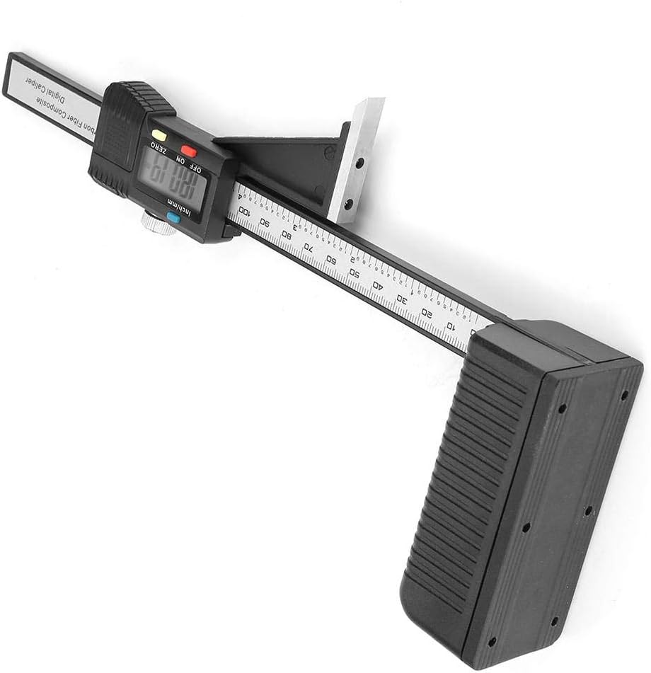 0-150 mm Höhenmesser, digitales Präzisions-Tiefenmessgerät mit Magnetfuss Keine Batterie