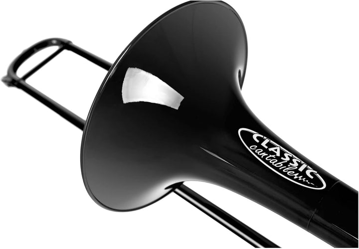 Classic Cantabile MardiBrass ABS Kunststoff Quart-Posaune - Bb/F-Stimmung - Fiberglas-Zug - 850g lei