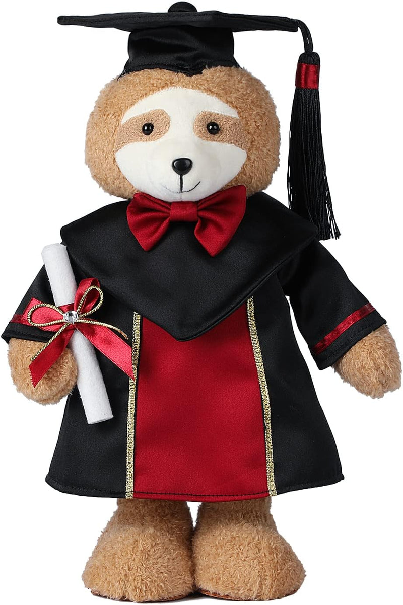 Graduation Push-Puppe, Feier Spielzeugfigur Bär Fuchsfutter, Studentenschule Memory Gift (Trägheit)