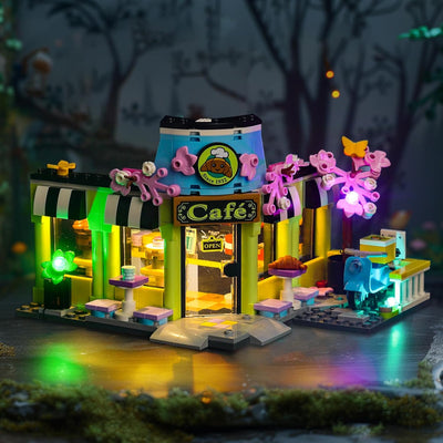 LocoLee Licht Kompatibel mit Lego Friends Heartlake City Café, Nur Lichter Set - Kein Modell, Licht