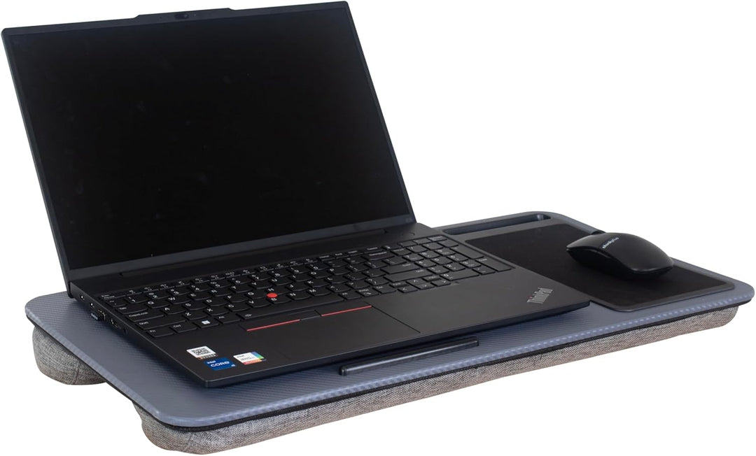 HYFIVE Laptop-Tablett mit Kissen, Schoss-Schreibtischkissen, tragbarer Tablet-Klapptisch, integriert