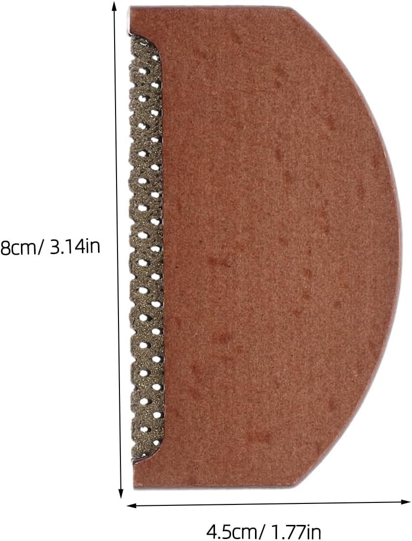 TOYANDONA 3 Stück Kaschmir Fusselentferner mit Holzgriff Tragbarer Knötchenentferner für Pullover Wo