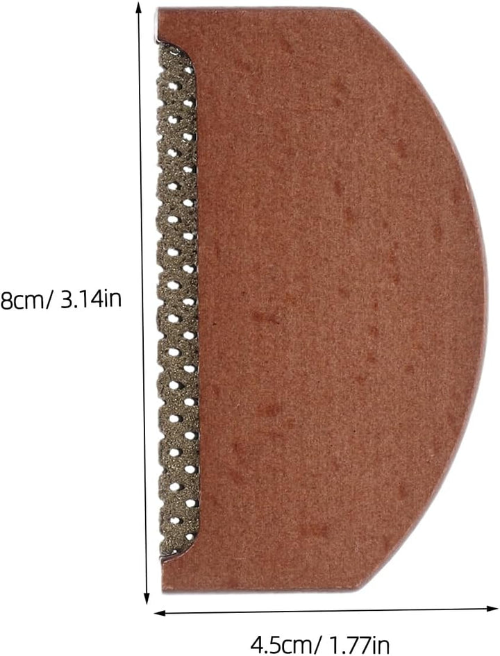 TOYANDONA 3 Stück Kaschmir Fusselentferner mit Holzgriff Tragbarer Knötchenentferner für Pullover Wo