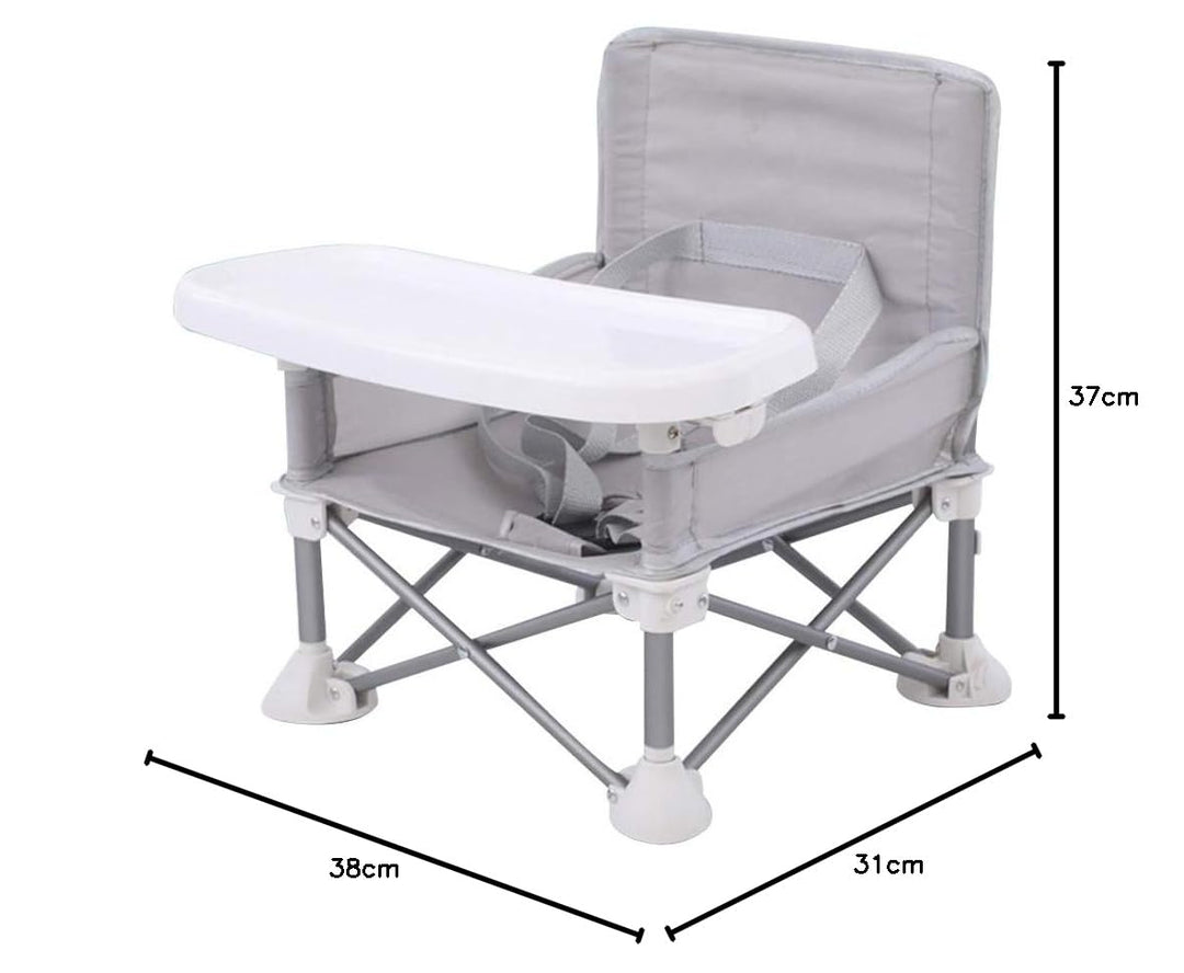 Sitzerhöhung mit Tablett für Baby, tragbarer Klappstuhl Esszimmerstuhl Aktivitätsstuhl, zum Essen, C